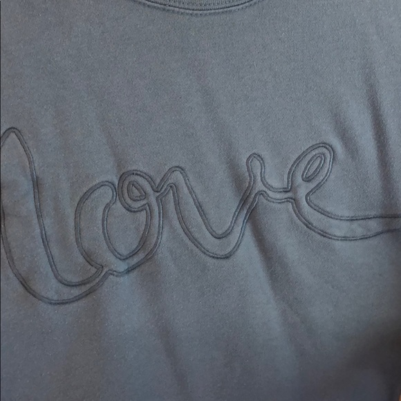 LOFT “LOVE” sweatshirt - Picture 3 of 4